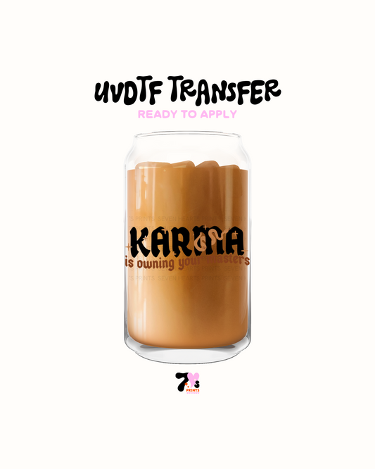 Karma - UVDTF Decal