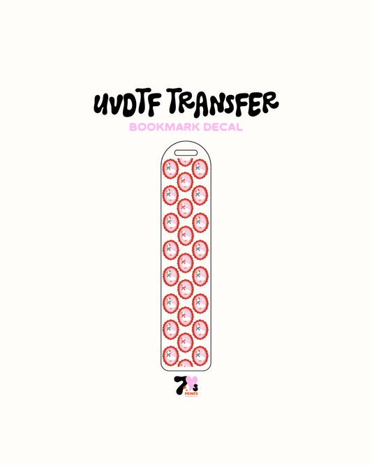 Xmas Gesse - UVDTF Bookmark Decal