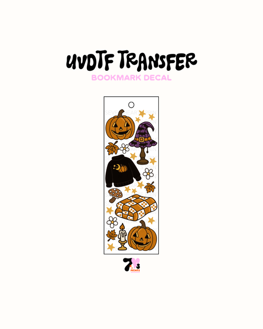 UVDTF Bookmark Decal #344