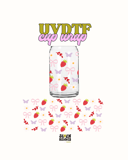 Lazos y fresas - UV DTF