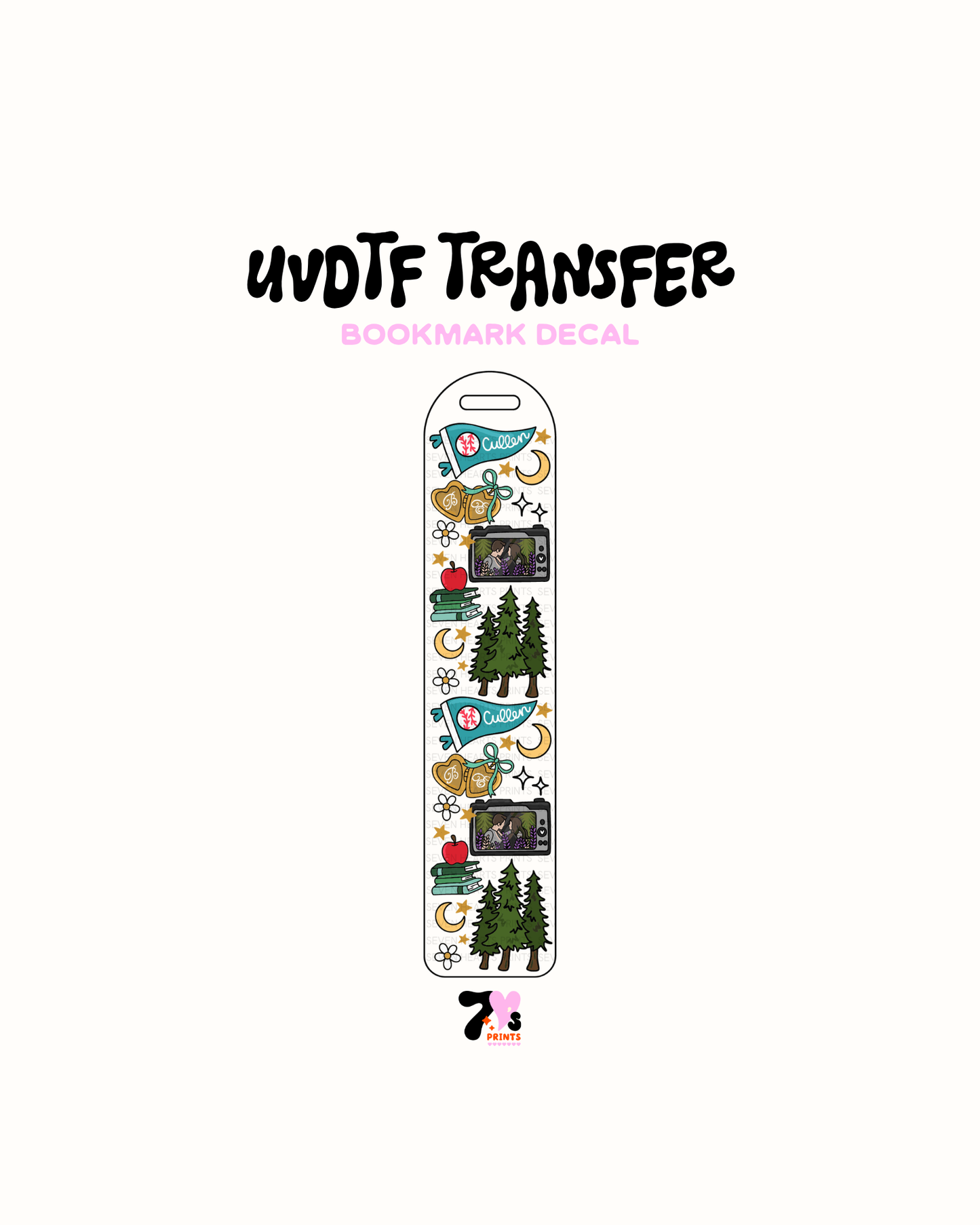 #174 UVDTF Bookmark Decal 1.1
