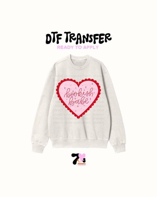 Bookish Babe Pink -  DTF Transfers