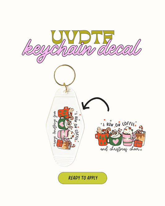 Christmas cheers - Set of 5 UVDTF