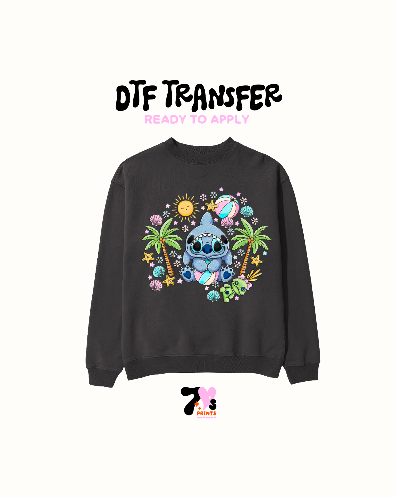 Blue Alien Guy - DTF Transfers