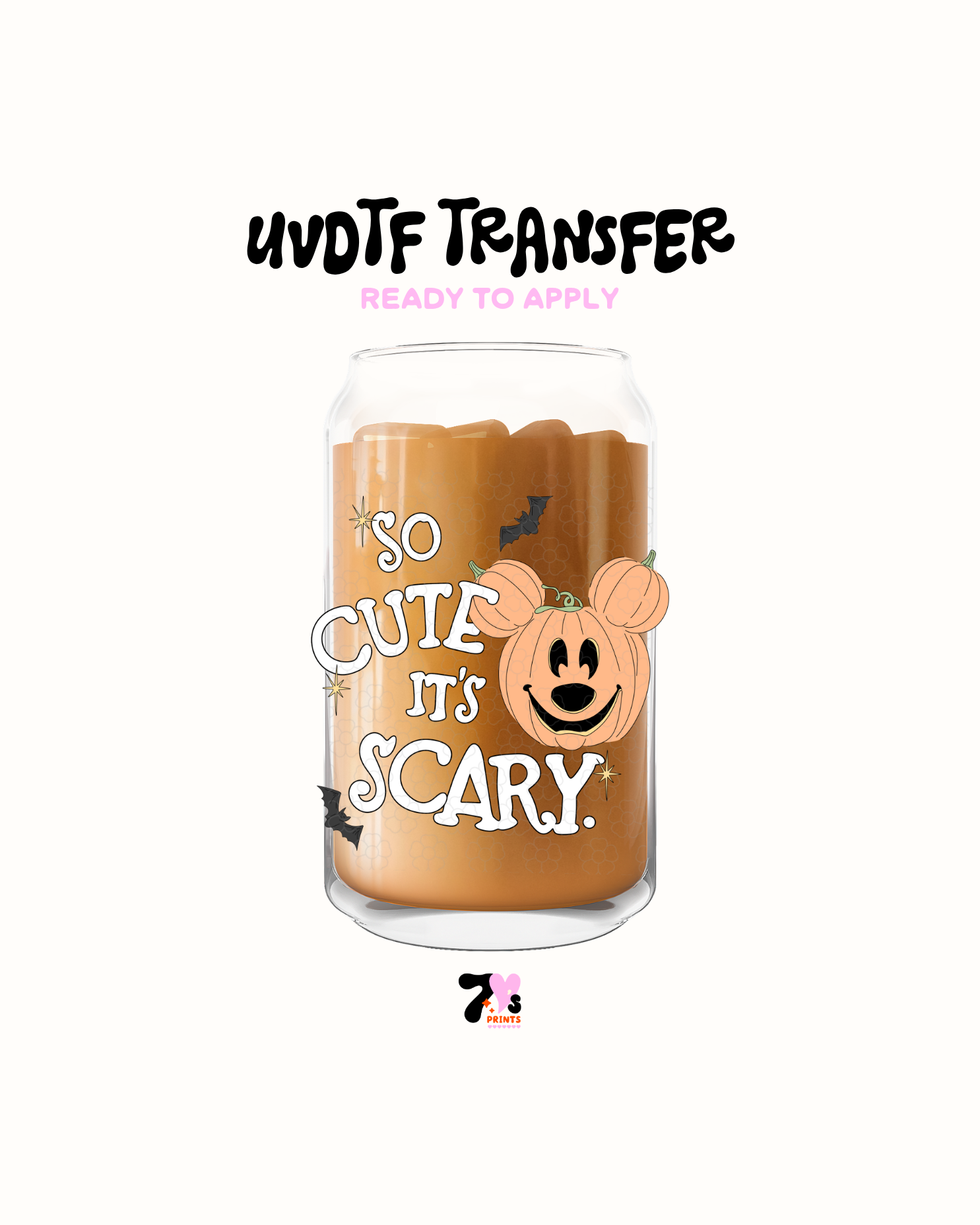 So cute scary mouse- UVDTF Decal