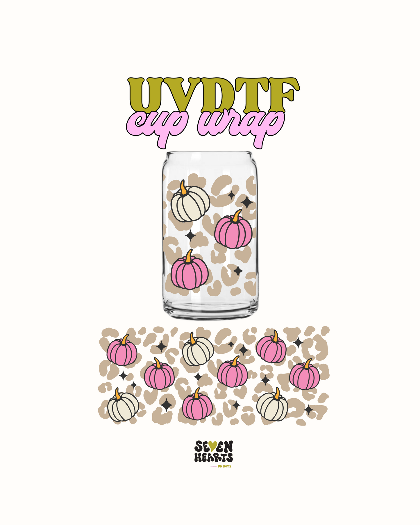 Calabazas Pastel - UV DTF