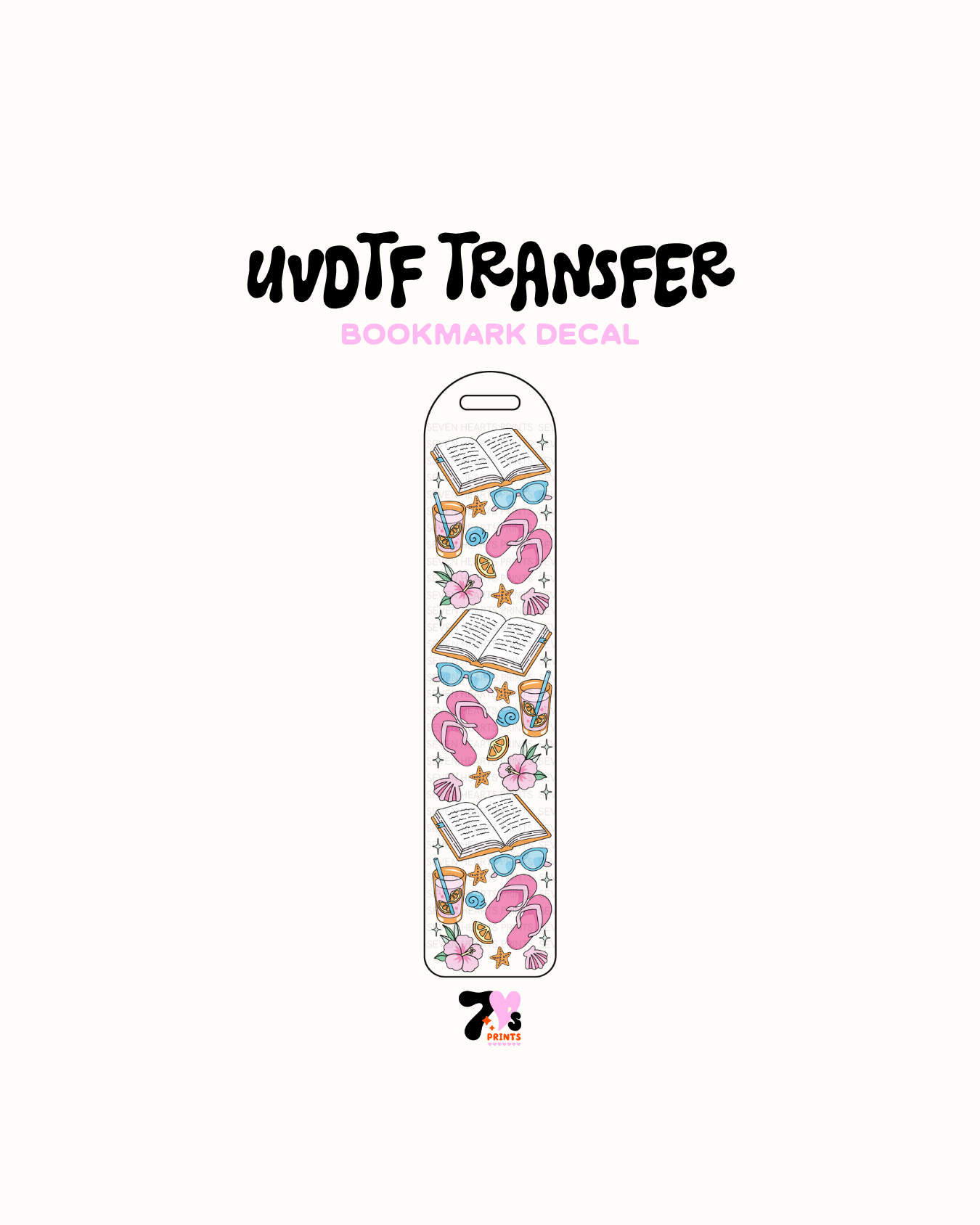 #167 UVDTF Bookmark Decal 1.1
