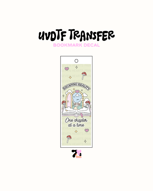 Scaping Reality - UVDTF Bookmark Decal