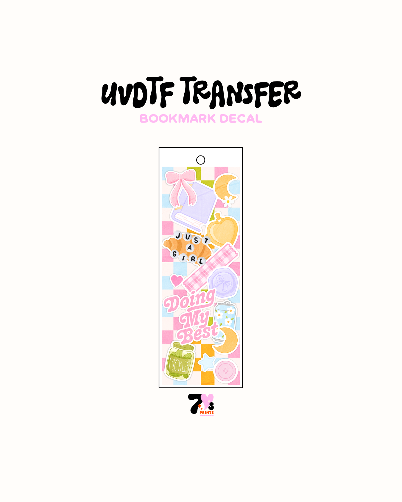 Libros de Astro - Calcomanía de marcador UVDTF 