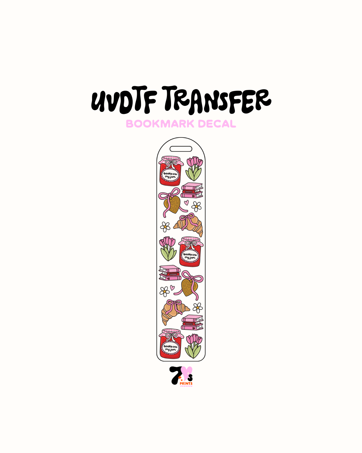 Libros de Astro - Calcomanía de marcador UVDTF 