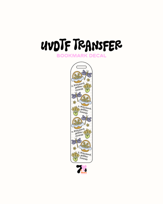 #178 UVDTF Bookmark Decal 1.1