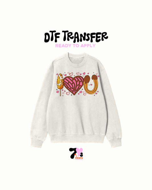 I love you Elote and Churro -  DTF Transfers