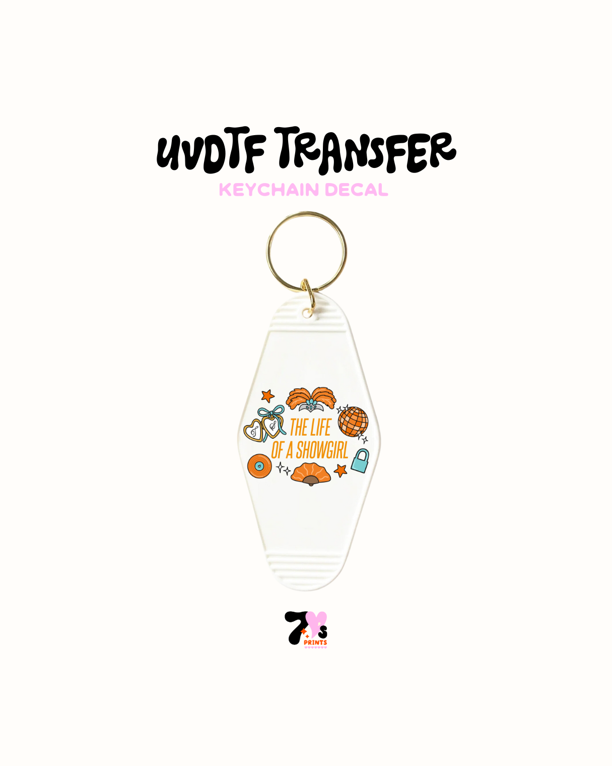 The Life of a Showgirl - UVDTF Keychain