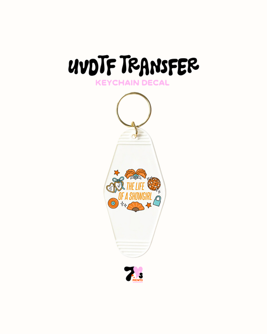 The Life of a Showgirl - UVDTF Keychain
