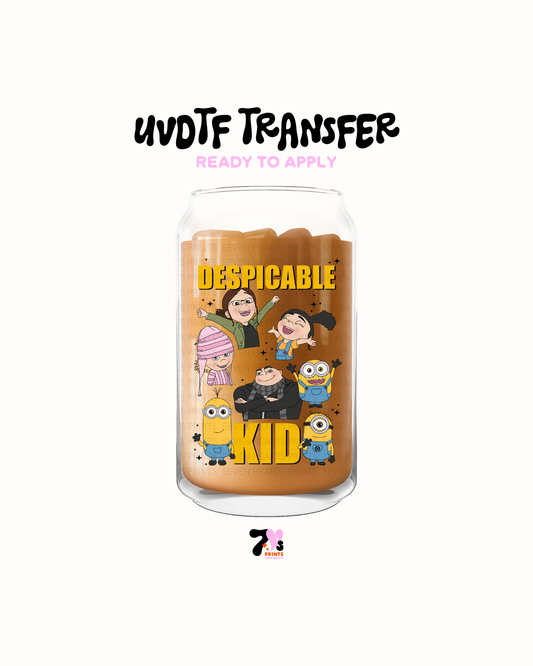 Despicable - UVDTF Decal