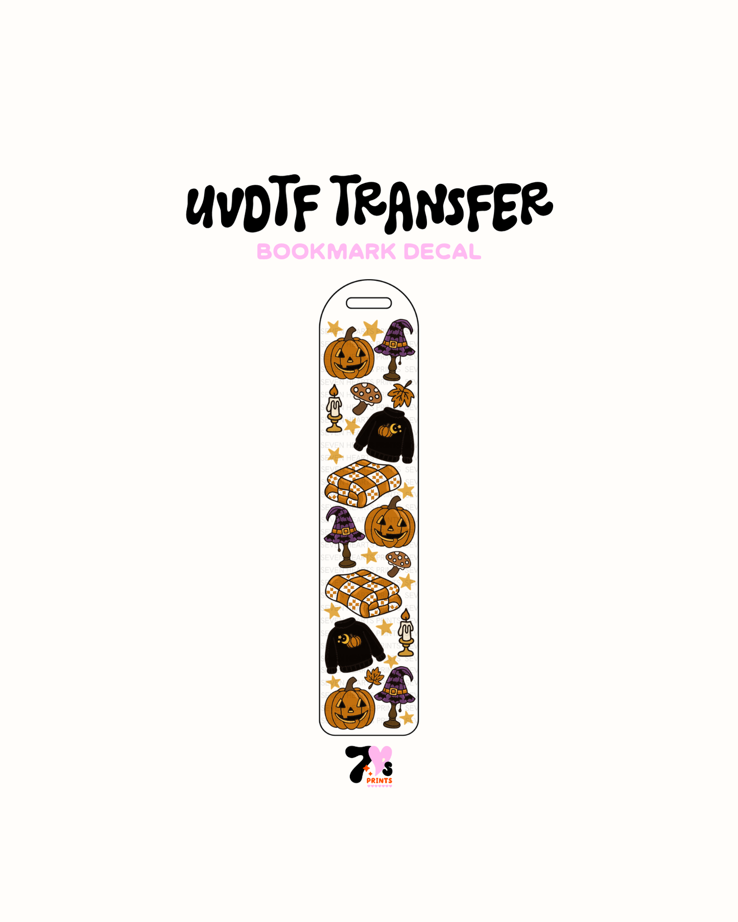 #177 UVDTF Bookmark Decal 1.1