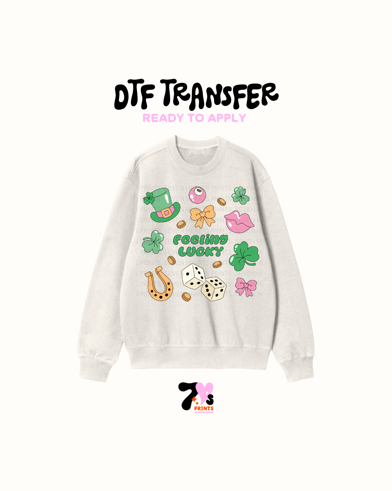 Feeling Super Lucky - DTF Transfers