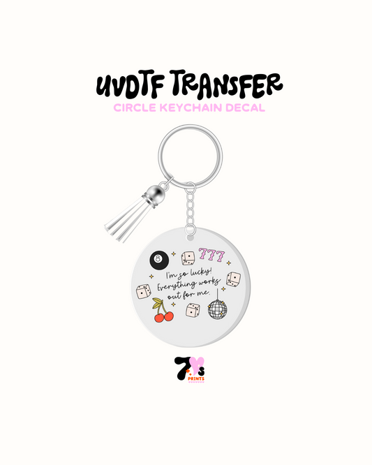 Im so Lucky - Round Keychain