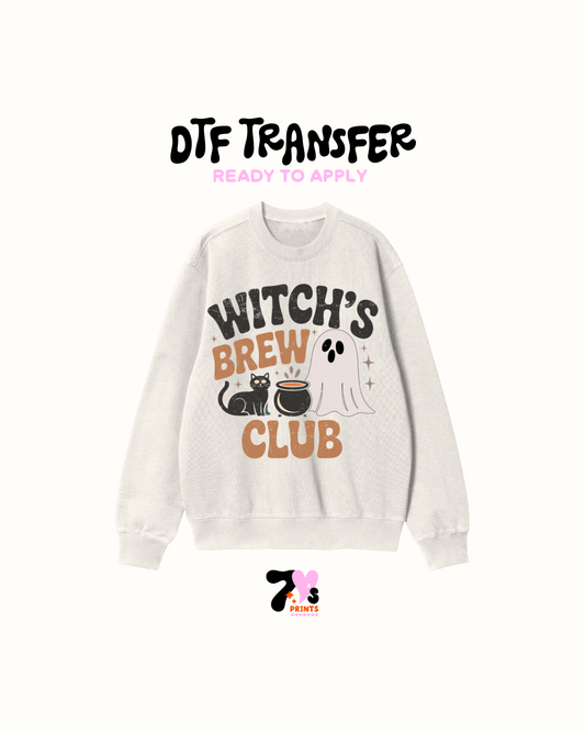 Witch brew club - DTF Transfers