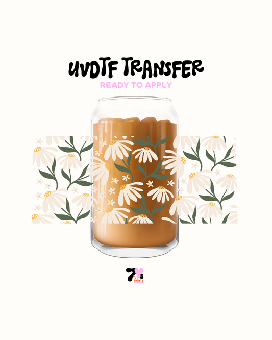 Flowers - UVDTF Wrap
