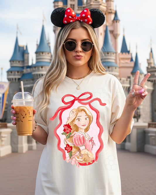 Princess xmas 2- DTF Transfers