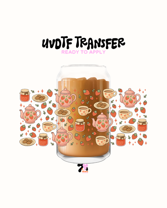 Strawberrys and coffee - UVDTF Wraps