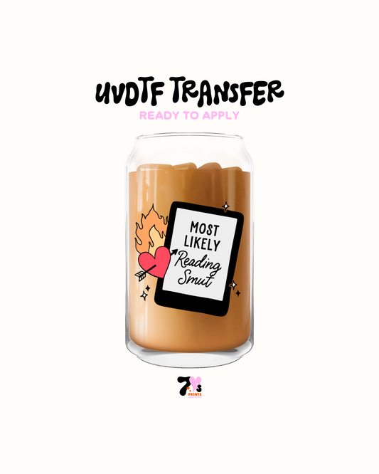 Most likely reading - UVDTF Decal
