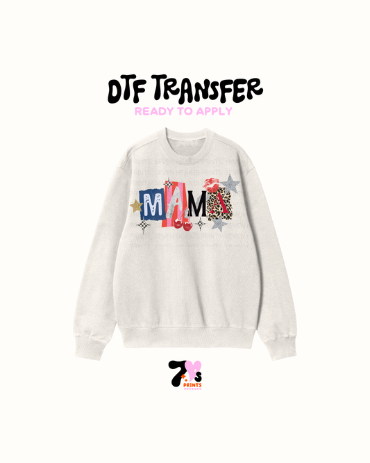 Retro mom cherry - DTF Transfers