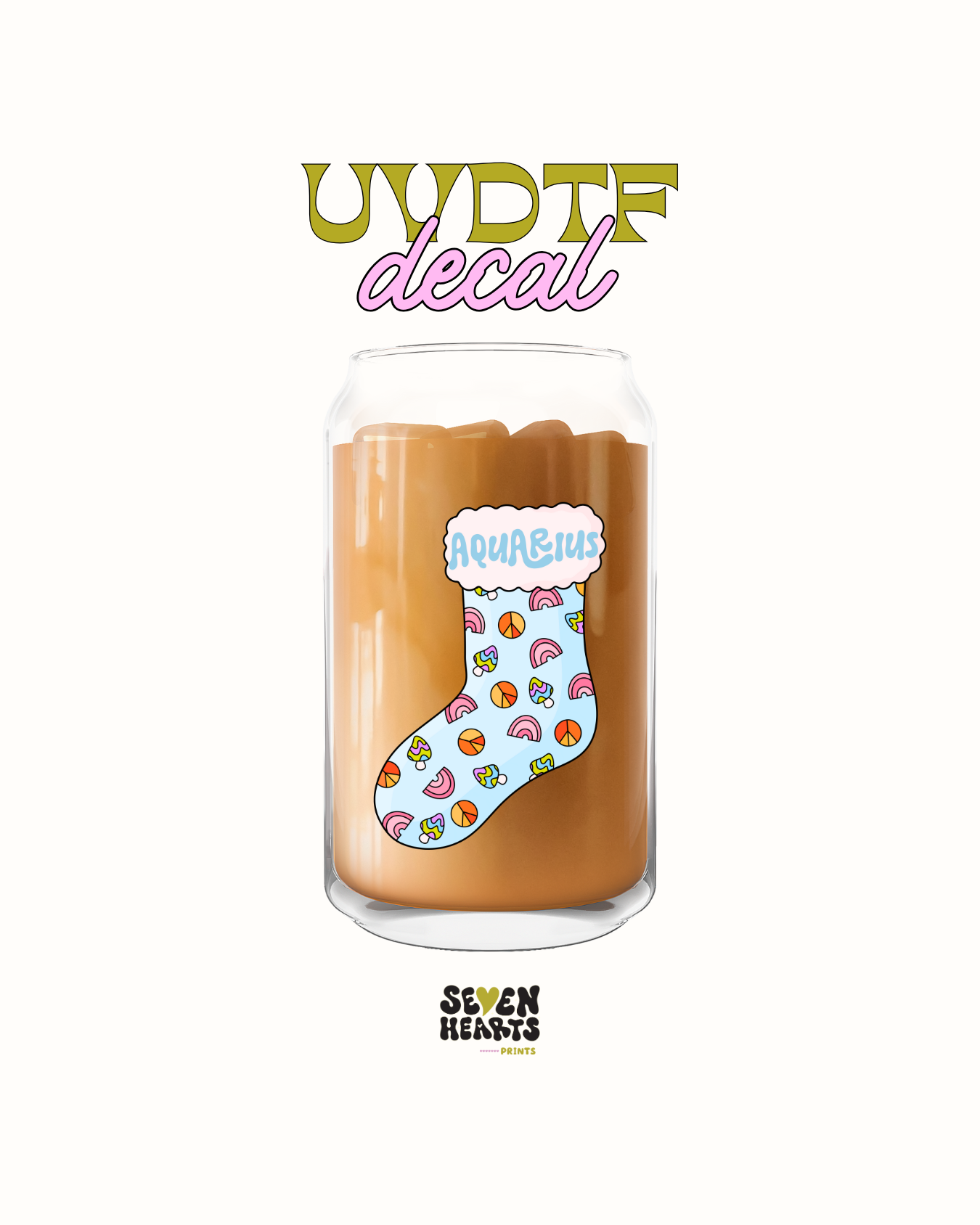 Zodiac stockings - UVDTF Decal