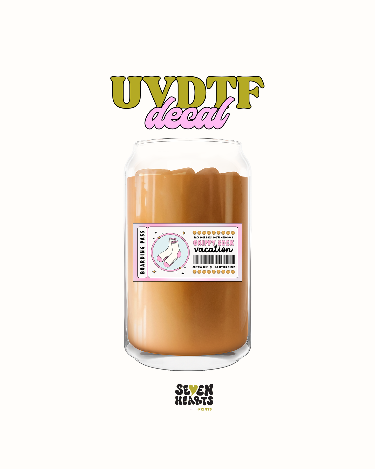 Tarjeta de embarque - UV DTF