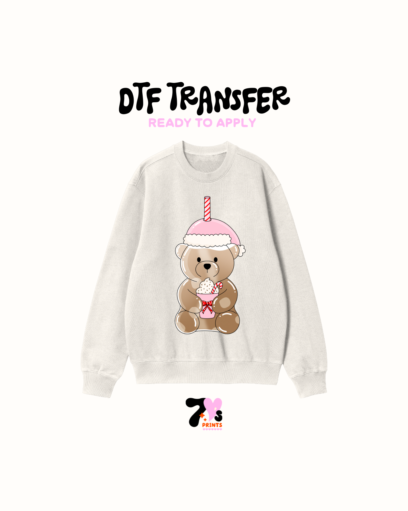 Cute bear -  DTF Transfers
