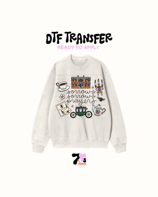 Sorrows - DTF Transfers