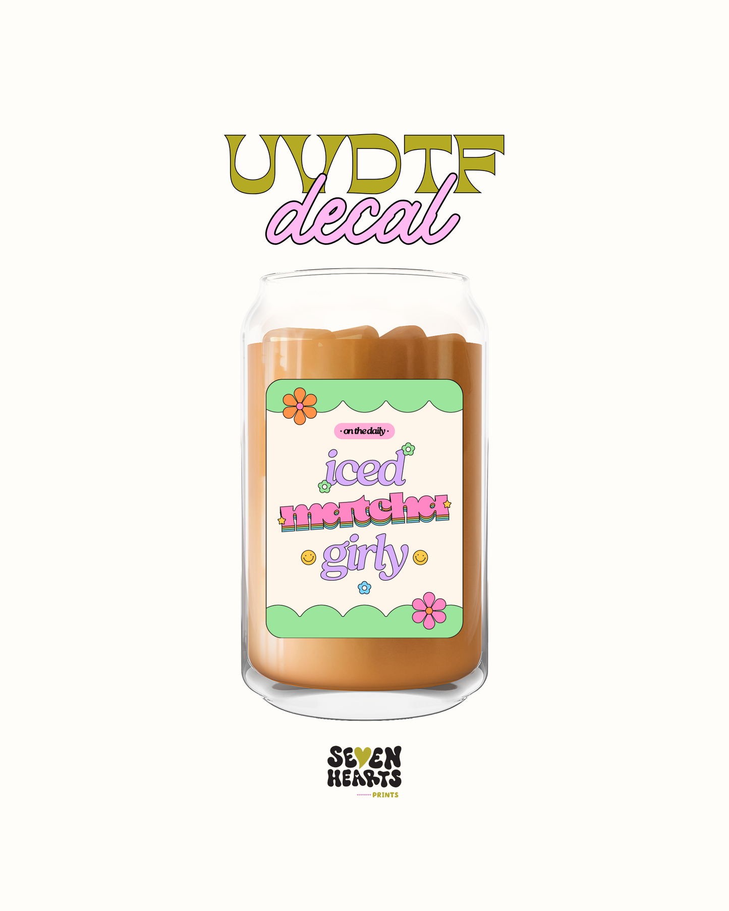 Ice coffee Girly - UVDTF