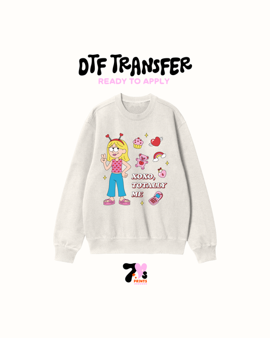XoXo Totally Me - DTF Transfers