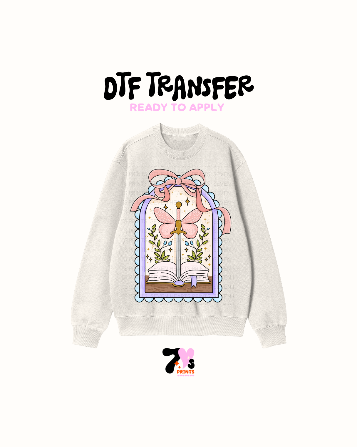 Stabed book- DTF Transfer