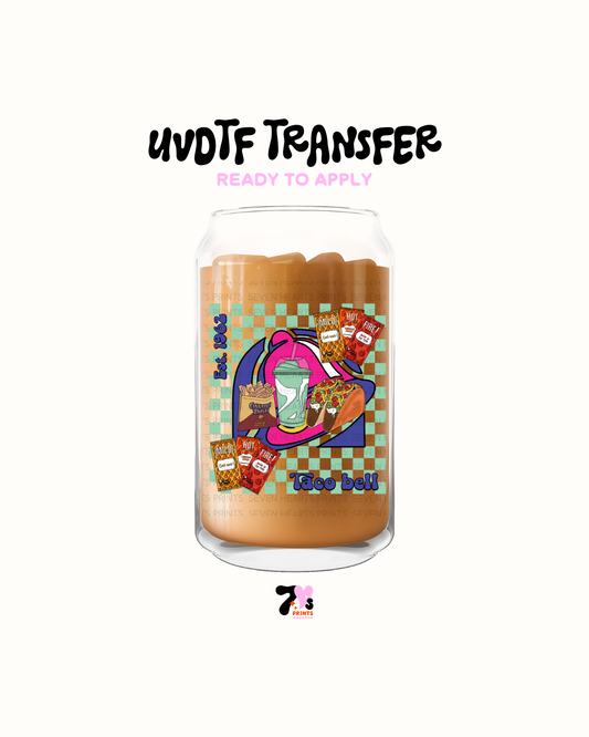 Taco bell - UVDTF Decal
