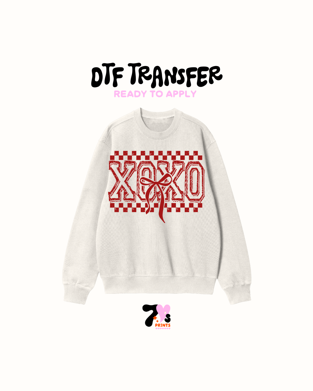 XoXO- DTF Transfer