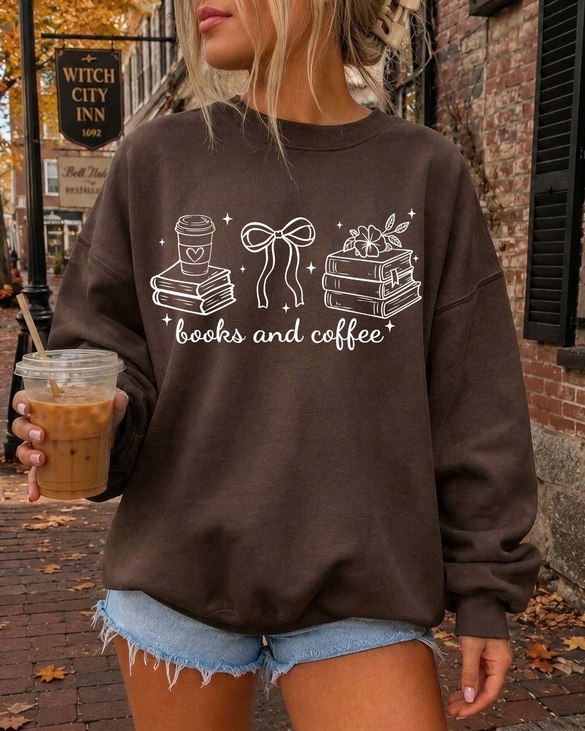 books and coffee- DTF Transfers