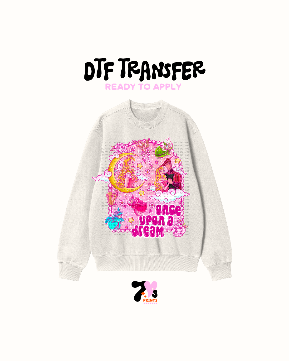 Once upon a time - DTF Transfer