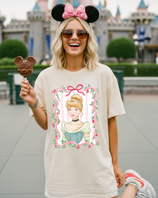 Princess xmas 4- DTF Transfers