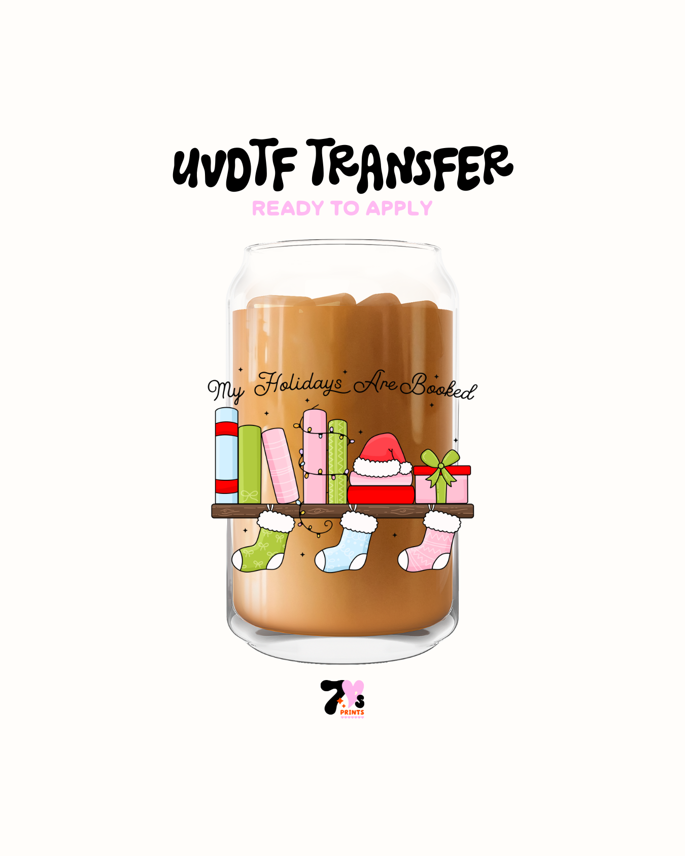 My holidays are basked - UVDTF Decal