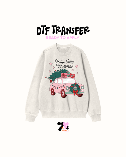 Holly Jolly Xmas - DTF Transfers