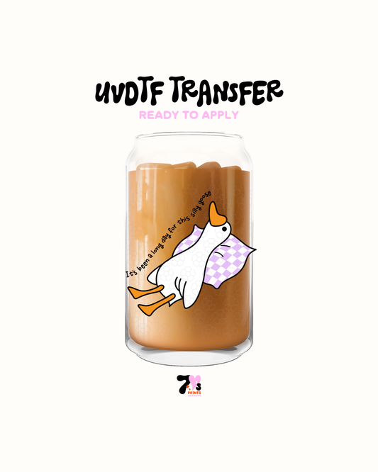 Its been a long day- UVDTF Decal