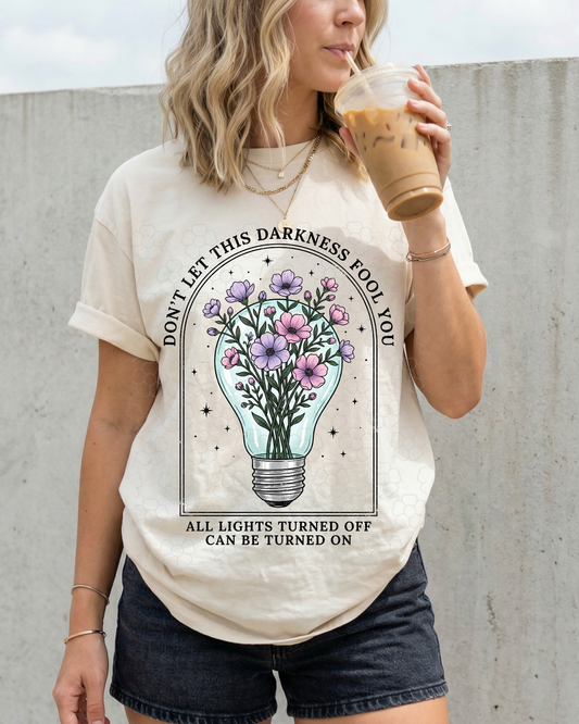 Don't let this  darkness fool you- DTF Transfers