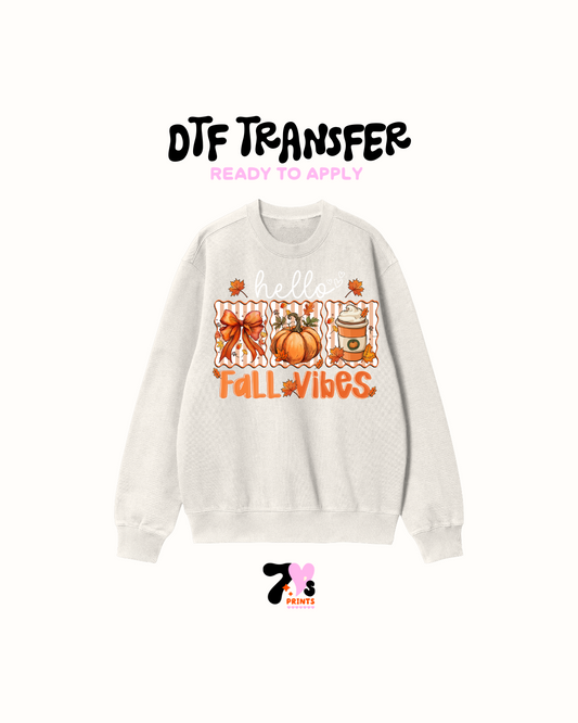Fall vibes - DTF Transfers