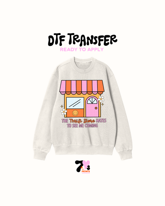 The Thrift Store Hates me  - DTF Transfer
