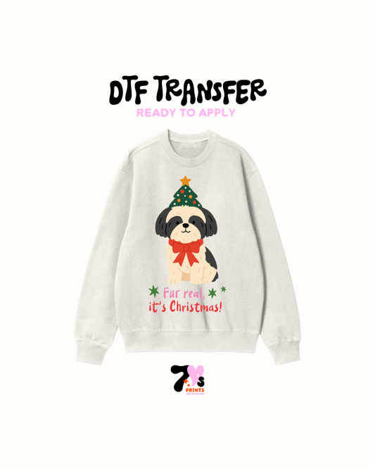 Fur xmas -  DTF Transfers