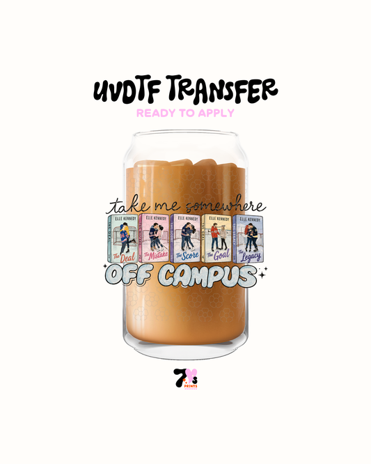 Take me somewhere of campus - UVDTF Decal