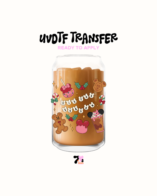 Tis season mouse - UVDTF Decal