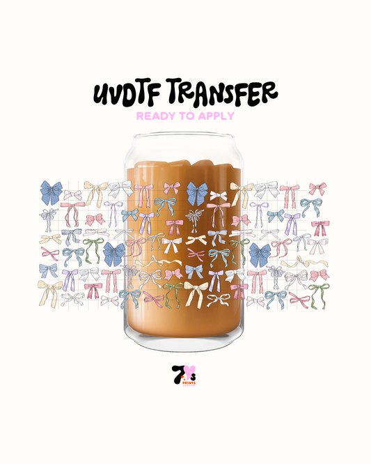 Color bows - UVDTF Wrap